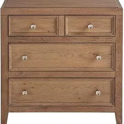 TGF Furniture Store 4-Drawer Wooden Chest – Contemporary Bedroom Storage Cabinet in Oak Finish – Modern Dresser with Silver Knobs for Living Room, Entryway, or Office-image-92