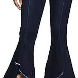 slvete Women's Denim Stretchable Flared Jeans-picture-12