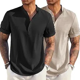 lymio Kurta Shirt for Men|| Casual Shirt for Men (Kurta Shirt 01-05)-picture-20