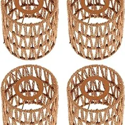 MERISHOPP 4Pcs Pendant Lamp Shade Rustic Chandelier Shade for Cafe Kitchen Island Home|Home & Garden|Lamps, Lighting & Ceiling Fans|Lamp Shades-picture-31