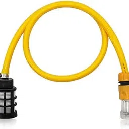 HASTHIP® High-Pressure Washer Inlet Pipe with Mesh Filter and Adapter, 9.8ft Quick Release Rubber Leak-Proof Hose Connector, Universal Washer Hose-image-85