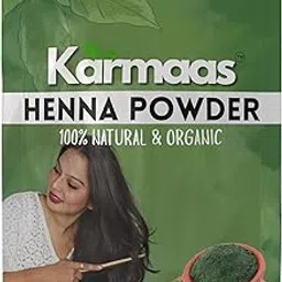Karmaas 100% Natural & Organic Henna Powder For Hair, Beard, Hands & Feet Chemical Free 200g-picture-48