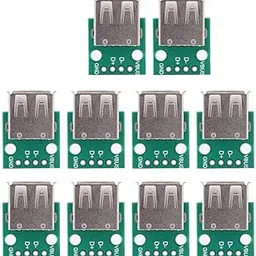 Techtonics USB Female to 2.54mm Breakout Board with Direct 4P Adapter Board-picture-10