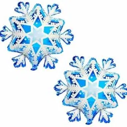 28" Snowflakes Foil Balloon for Frozen Elsa, Princess Theme Birthday & Other Party Decorations (Pack of 2)-picture-17