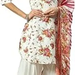 biba Women Cotton Straight Kurta Salwar Suit Set-picture-30