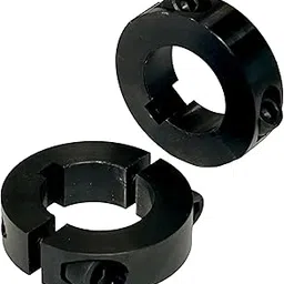 Split Axle Collar 1 Inch Bore, Steel, Keyed.(2 Pack).For Go Kart & Mini Bike Axles.-picture-29