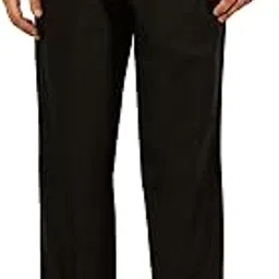 thomas scott Men's | Solid | Light Weight | 4 Pocket | Mid Rise | Regular Fit | Polyester Blend | Button Waist | Trouser | Pants-picture-24