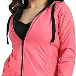 Polyester Womens Standard Length Jacket-image-3