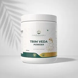 VEDAMANTRA HERBALS Trim Veda Powder for Weight Loss Blend of 21+ Ayurvedic Herbs Natural Fat Burner & Appetite Suppressant Boosts Metabolism Safe Weight Management Formula (400 Gram)-image-69