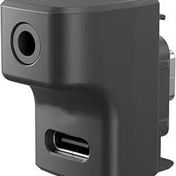 KINETIKITCH Mic Adapter, 2-in-1 Mic & Charging Adapter for Insta360, Ace/Ace Pro, External Mic Type-C & 3.5mm Audio Ports Compatible with Ace Series-image-18