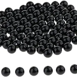 VISTORA 100 Pcs Black PP Safety Eyes Kits for Teddy Bear Doll DIY Making 8mm-image-51
