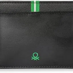 united colors of benetton Men RFID Protected Stainton Global Coin Wallet - Navy, No. of Card Slot: 4 | Half Textured Global Coin Wallet with Side Closure | Leather-picture-15