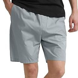damensch Cotton Shorts for Men, Elasticated Waistband, Bermuda Pants, Relaxed Fit, Home Shorts for Men-picture-18