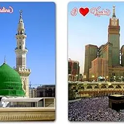 A ONE CREATIVES Tourism Souvenir Saudi Arabia Fridge Magnet Makkah Madina Saudi Arab Refrigerator Magnet Birthday Gifts for Tourists World Tourism Souvenir Fridge Magnet Mecca Madina Set of 2 Pcs-picture-22