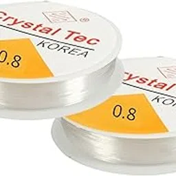 weariton: style with precious simplicity 0.8 Mm 10 Meter Clear Elastic Wire Transparent Strong Stretchy Beading Rope Cord String Flexible Thread-picture-22