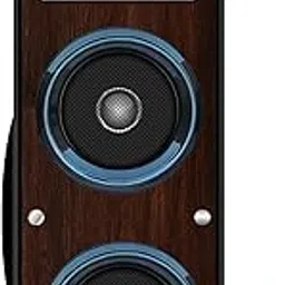 MINTRONICS® MI-Royal Pro 90W Tower Speaker 18" Inch Height 6.5" Inch Subwoofer 10mm Wooden Heavy Cabinet Mic supportable Bluetooth/Aux/Mic/FM/USB with Remote Control RGB Lights (Pure Black)-image-1