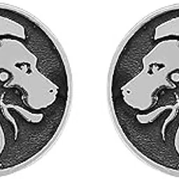 925 Sterling Silver Vintage Style Designs Coin Stud Earrings for Men Women - 10mm Pure Silver Handmade Jewelry Studs - Gifts for Wedding Anniversary Birthday Friendship Day Valentine's Day-image-97