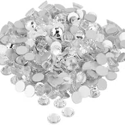 STYLEHEAVEN 4X288Pcs/Ss30 Glass Crystal Round Flat Back Rhinestones White Acrylic|Health & BeautyNail Care, Manicure & Pedicure|Nail Art Accessories-picture-32