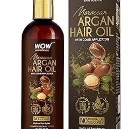 WOW Skin Science Moroccan Argan Hair Oil with Comb 100mL-picture-20