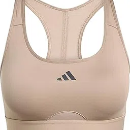 adidas Women's Powerreact Training Bra Sports Bra (Pack of 1)-picture-55