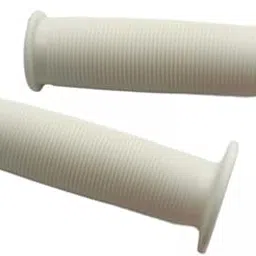 TRENDYNEST 3xBike Handlebar Grips Replacement Rubber Non Slip for Folded Bikes Road Bikes White | Handlebar Grips Tape & Pads | Bicycle Components & Parts-image-6