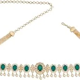 kushal's Fashion Jewellery Zircon Belt With Adjustable Chain Best for Festive Season & Special Occasion-picture-54