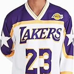 Shop The Arena: Lebron James Full Sleeve Oversized Hockey Tee-image-0
