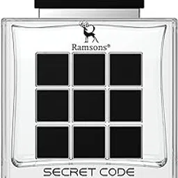 Ramsons - SECRET CODE Eau De Parfum | 100 ML | Perfume For Men | TN - Fresh Lime, Grapefruit, Leafy Green, Orange Flower | MN - Rose, Jasmine, White Flower, Nutmeg | BN - Woody, Leathery, Musk, Amber-image-20