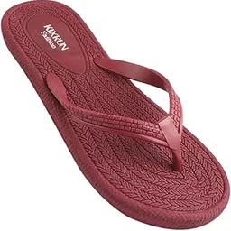 Ladies Hawai Slippers Flipflop Rubber slippers for Women Girls Home Use pack of 1-picture-30