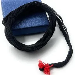 Barbarik handmade Adjustable Black Cotton dori kamarband for men | Pack of 1-picture-67