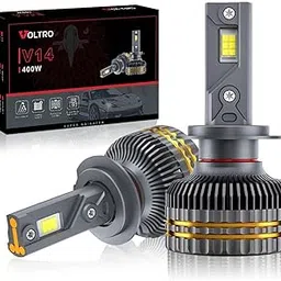 Voltro V14 400W 9005 LED Headlight for Car 50000LM 6500k with External CANBUS Ballast Driver, 2 Years Replacement Guarantee (9005 Car LED Headlights Bulb), Pack of 2-picture-30