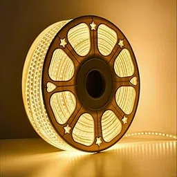 MPROW 10 Meter LED Rope Light | 120 LEDs/Meter Waterproof Strip Light | Cove Light for False Ceiling, Diwali, Balcony & Indoor Decoration (Warm White, 10 Meter)-picture-31