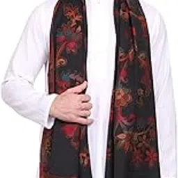 weavers villa Men's Woven Acro Wool Gents Shawls, Muffler, Stole for Men [40" X 80"]-picture-19