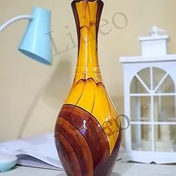 Litleo Great for Any Flower, Home Office Table, Gift Wooden Vase (King)-picture-49