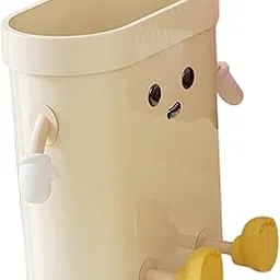 CALANDIS® Small Trash Can Lightweight Sturdy Dustbin for Narrow Space Under Desk Home Sitting L | Trash Cans & Wastebaskets | Household Supplies & Cleaning-picture-28