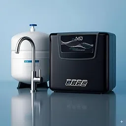 AQUA AAJ UTC Under Sink RO System (BLACK)| RO+UV+UF+Sediment+Carbon |12L Storage Tank | Faucet & All Accessories| DIY Filter Change | Unbreakable Body | Under Counter RO System-picture-16