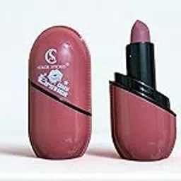 Color Strokes Charm Lipstick, Mauve Pink Shade, Long-Lasting Matte Formula-picture-20