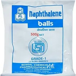 Bengal Chemicals Naphthalene Balls - Gandha Karpura, Kapoor Goli, 500 gm, White, Anti-Insect, Repellant Mothballs-picture-20