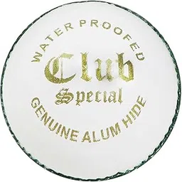 WSG Leather Ball | 4-Piece Hand-Stitched | Genuine Leather | Premium Lacquer Finish | High Abrasion Resistance | ICC Standard Weight 156g | Ideal for 20 Over Match & Training | White-picture-59