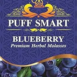 PUFF SMART Premium Herbal Molasses Blueberry (Set of 3) 50gms Each (100% Tobacco and Nicotine Free)-image-76