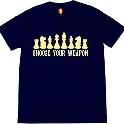 aaramkhor Chess T-Shirt for Men | Choose Your Weapon | Sports | Regular Fit for Men Sizes S to 4XL|-picture-42