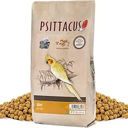Psittacus Mini 1 lb | Complete Pellet Diet for Cockatiels, Conures and Cockatoos | Premium Food for Birds, 100% no-GMO-picture-23