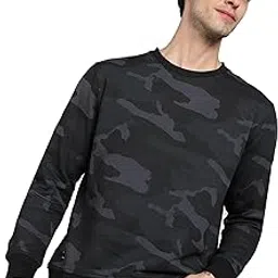 alan jones clothing Men's 100% Cotton Crew Neck Sweatshirt-picture-36