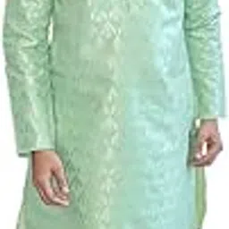 om shubh mangalam Men's Jacquard Kurta Churidar Pyjama Set-picture-16