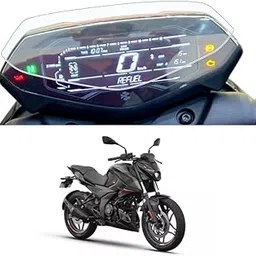 D'FENDER Protector Compatible for 2024 Bajaj Pulsar N150 N160 N250 Motorcycle Speedometer Display Paint/Glass Surface Protection Guard 18 Months Warranty* (PPF x 1) image 1
