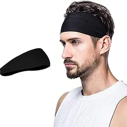 NAITH Men's Polyester Spandex Headband Sweatband & Sports Headband for Running, Cycling, Yoga, Basketball-picture-42