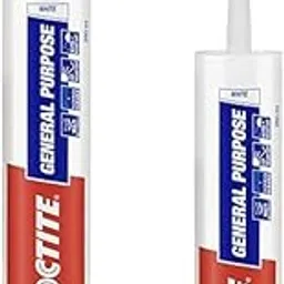 Loctite General Purpose GP silicone sealant, Indoor and outdoor use, Waterproofing for floor, walls, roof, silicone adhesive, tiles grout, bathroom, kitchen use, White, 260ml x Pack of 2-picture-10