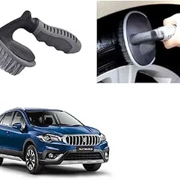 All Purpose Alloy Wheel Tire Car Rim Tyre Cleaning Brush Essential Universal Accessories Suitable for Maruti Suzuki Nexa S-Cross Type-2-picture-60