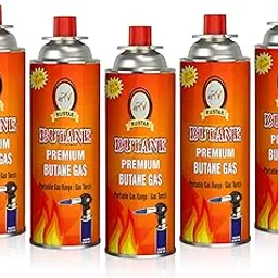 MIKANIX Butane Gas Canister (250g) for Camping Stove Burner Suitable to Refill Flame lighters, Small Stove, Flame Torch, Welding Fuel Gas & Food Baking (5)-picture-27