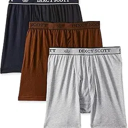 dixcy scott Men's Cotton Trunk Slim Solid Trunks (Pack of 3)-picture-49